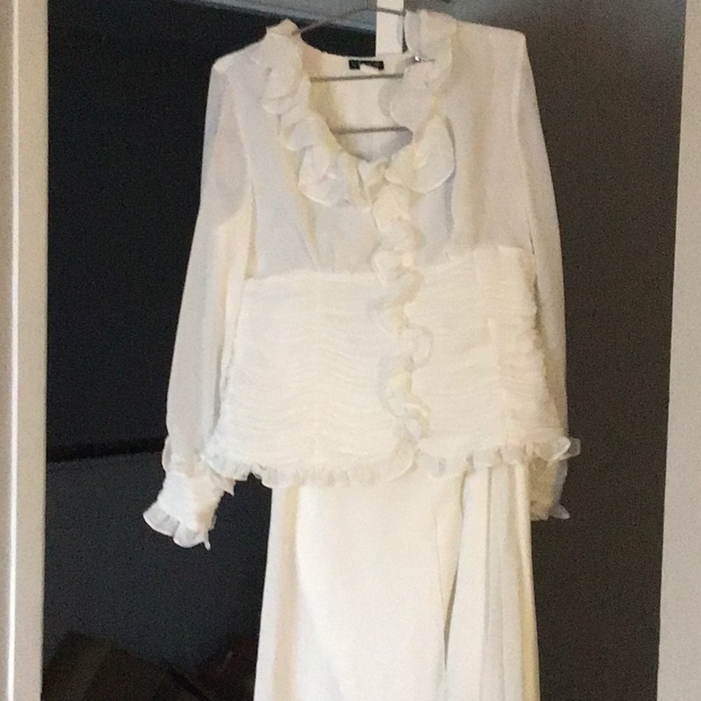 Women’s rehearsal wedding suit